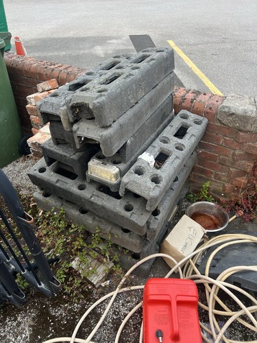 Harris fence panel bases only - panel,