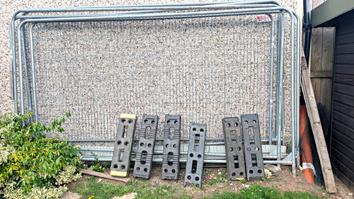 Heras fence panels - 6,